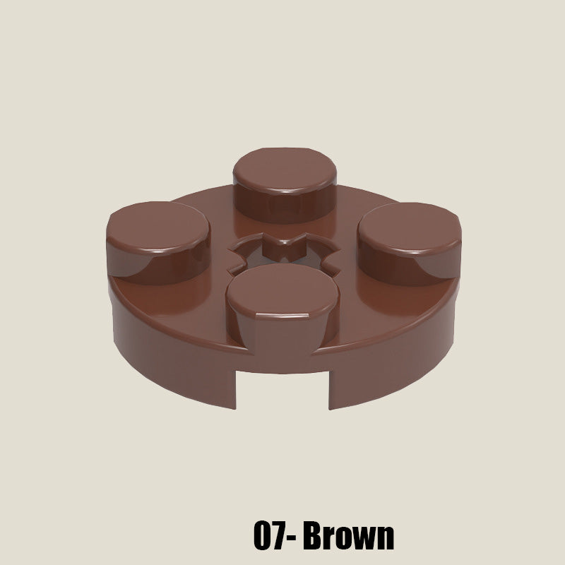 Plate Round 2 x 2 with Axle Hole - 50 Gram Pack #4032