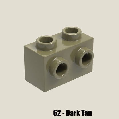 Brick Modified 1 x 2 with Studs on 1 Side - 100 Gram Pack #11211