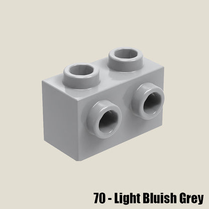 Brick Modified 1 x 2 with Studs on 1 Side - 100 Gram Pack #11211