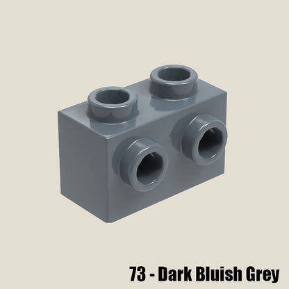 Brick Modified 1 x 2 with Studs on 1 Side - 100 Gram Pack #11211