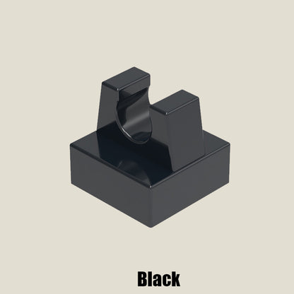 Tile Modified 1 x 1 with Clip - 50 Gram Pack #15712