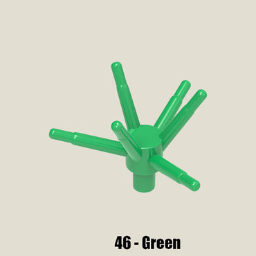 Plant Flower Stem with Bar and 6 Stems - 50 Gram Pack #19119