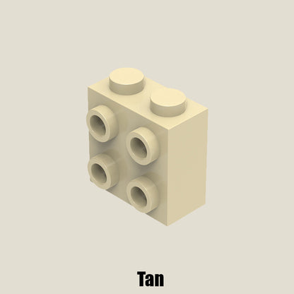 Brick Modified 1 x 2 x 1 2/3 with Studs on Side 50 Gram Pack #22885