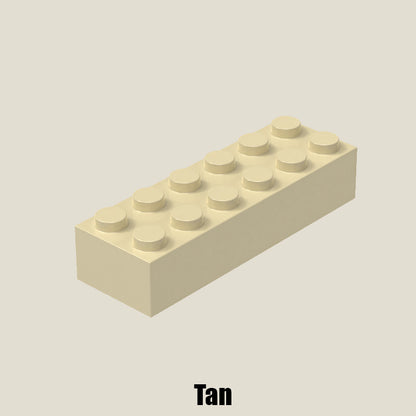 Brick 2 x 6 - 250 Gram Pack #2456