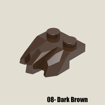 Plate Modified 1 x 2 with 3 Claws Rock Fingers - 50 Gram Pack #27261