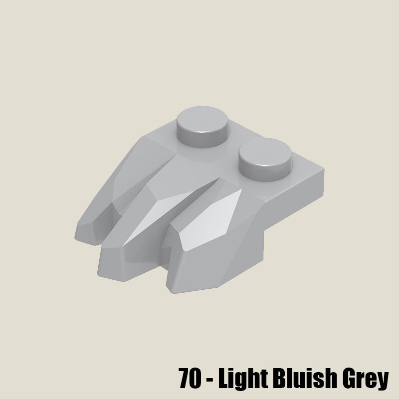 Plate Modified 1 x 2 with 3 Claws Rock Fingers - 50 Gram Pack #27261