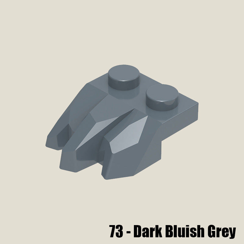 Plate Modified 1 x 2 with 3 Claws Rock Fingers - 50 Gram Pack #27261