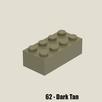 Brick 2 X 4 - 250 Gram Pack #3001