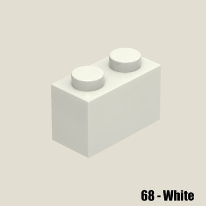 Brick 1 X 2 - 100 Gram Pack #3004