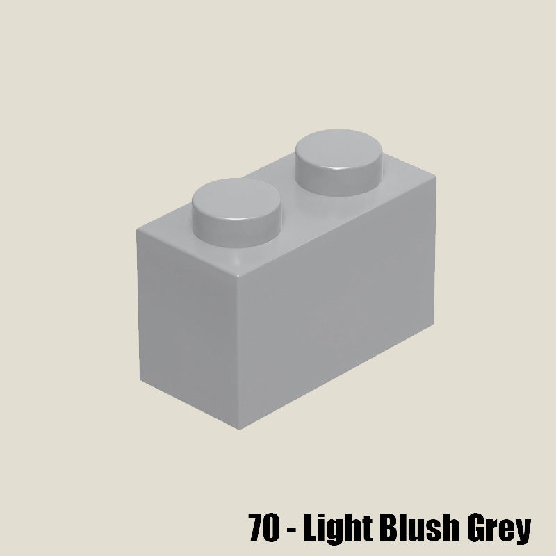 Brick 1 X 2 - 100 Gram Pack #3004