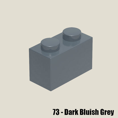 Brick 1 X 2 - 100 Gram Pack #3004