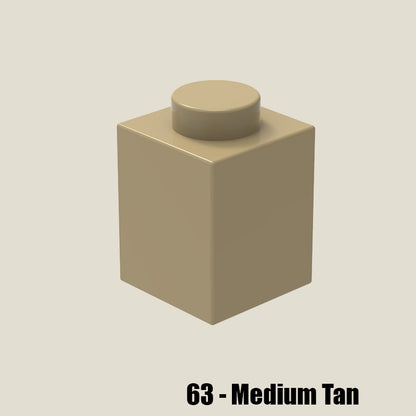 Brick 1 X 1 - 50 Gram Pack #3005