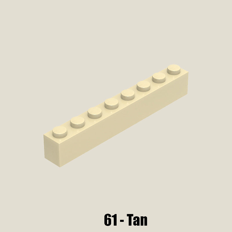 Brick 1 X 8 - 250 Gram Pack #3008