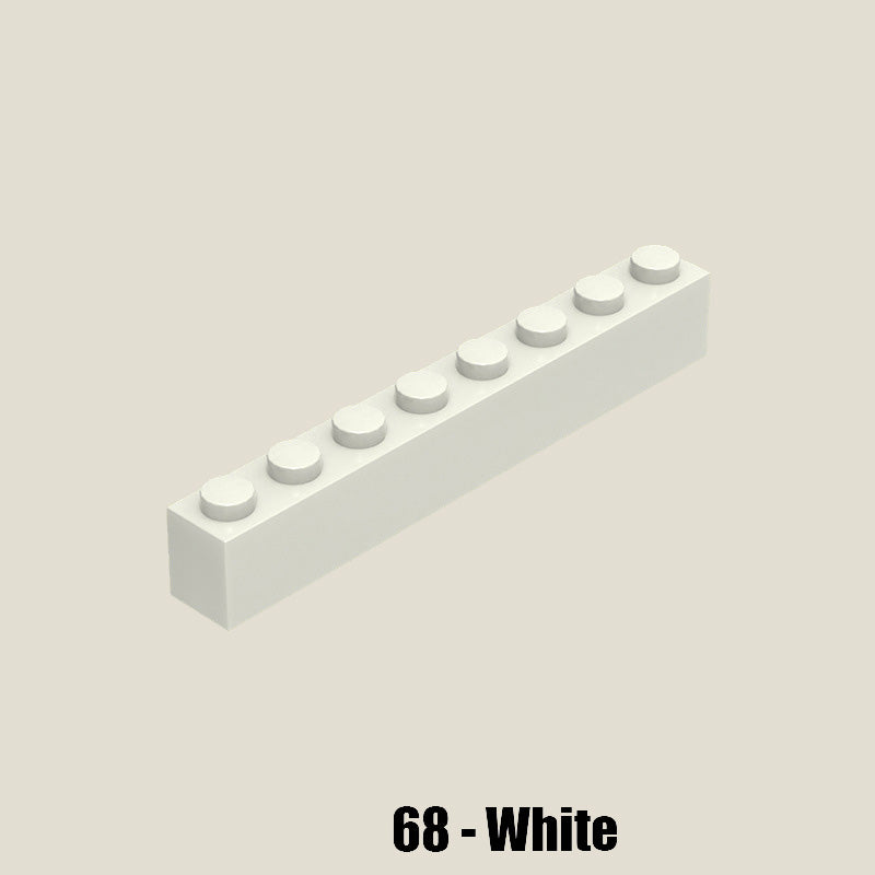 Brick 1 X 8 - 250 Gram Pack #3008