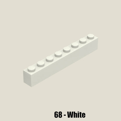 Brick 1 X 8 - 250 Gram Pack #3008