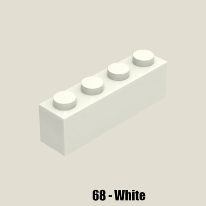 Brick 1 X 4 - 250 Gram Pack #3010