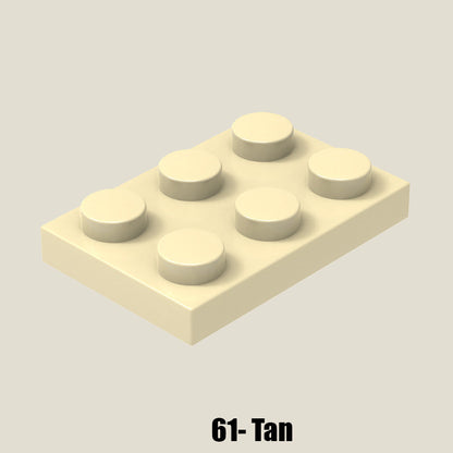 Plate 2 x 3 100 Gram Pack #3021