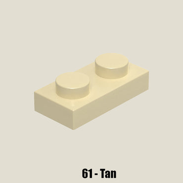 Plate 1 X 2 - 50 Gram Pack #3023