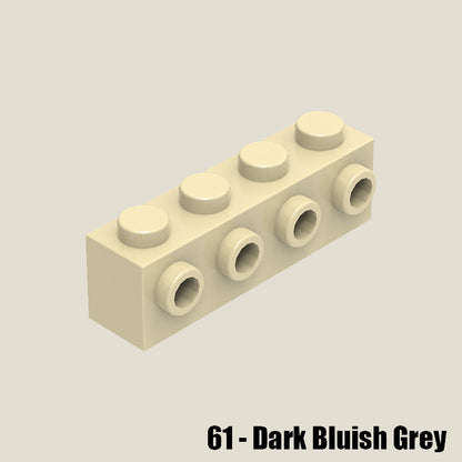 Brick Modified 1 x 4 with Studs on Side - 250 Gram Pack #30414