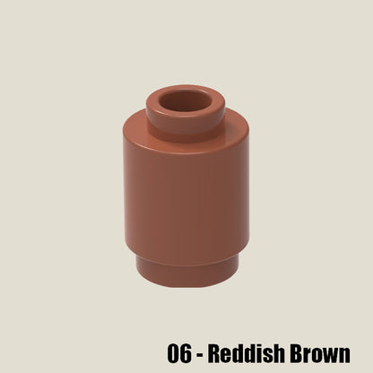 Brick Round 1 x 1 - 50 Gram Pack #3062