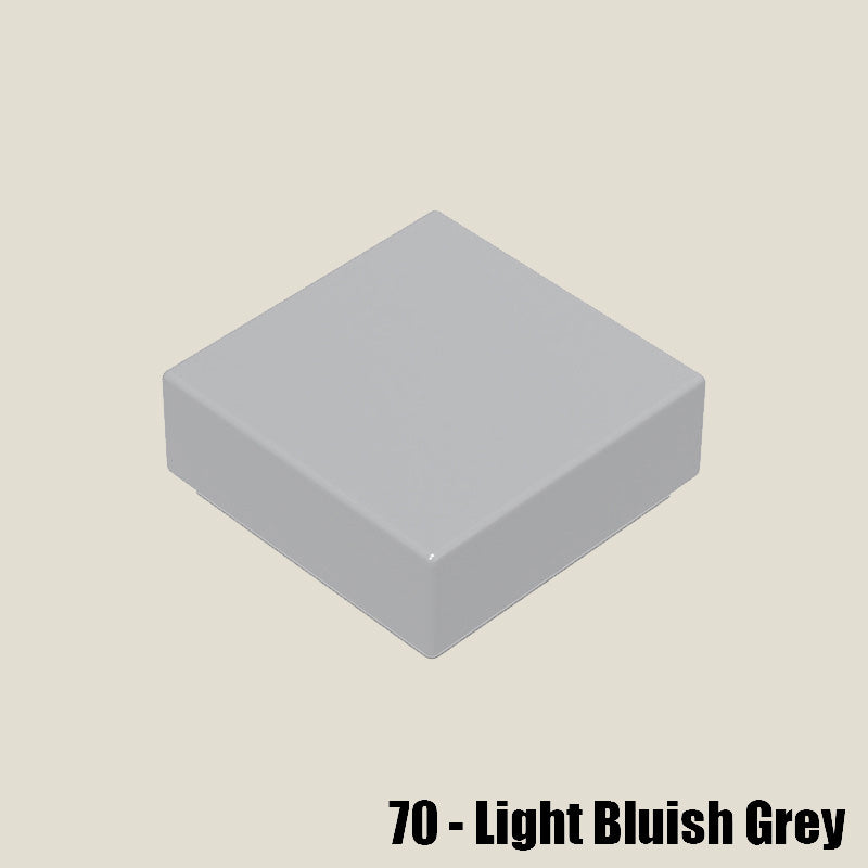 Tile 1 X 1 with groove - 50 Gram Pack #3070