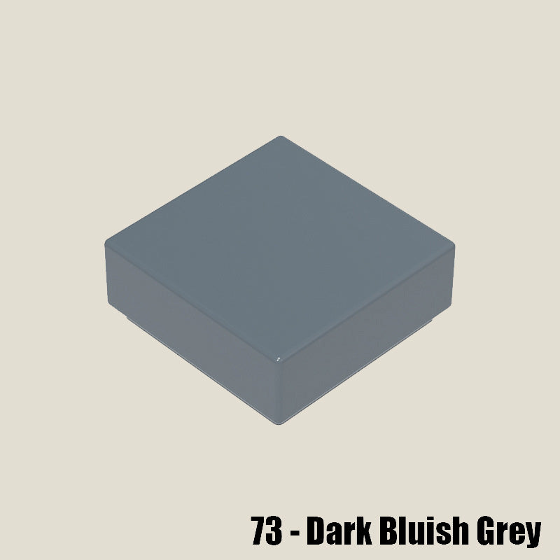 Tile 1 X 1 with groove - 50 Gram Pack #3070