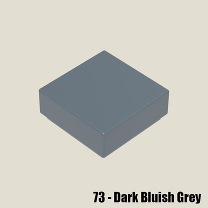 Tile 1 X 1 with groove - 50 Gram Pack #3070