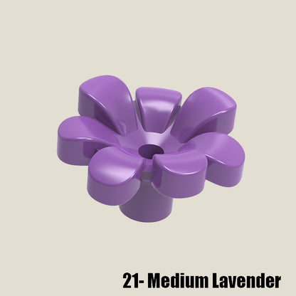 Plant Flower with Bar and Small Pin Hole 50 Gram Pack #32606