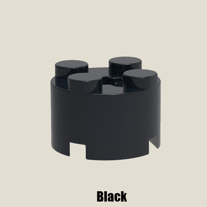 Brick Round 2 x 2 with Axle Hole - 100 Gram Pack #6143 #3941