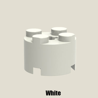 Brick Round 2 x 2 with Axle Hole - 100 Gram Pack #6143 #3941