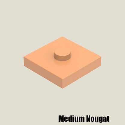 Plate Modified 2 x 2 - 1 Stud in Center (Jumper) - 50 Gram Pack #87580