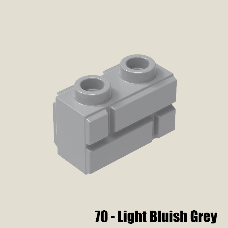 Brick Modified 1 x 2 with Masonry Profile 100 Gram Pack #98283