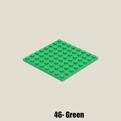 Plate 8 x 8 - 12 Pcs Pack #41539